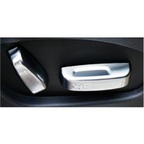 automobilio stiliaus sėdynės reguliavimo jungiklis, skirtas „Volvo S40 S60 S80 XC60 XC70 V40 V60 C30 C70“ matinis chromas 4PCS gray