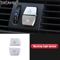 Car Interior Headlight Switch Gear Shift Handbrake P Button Sticker For BMW 1 2 3 4 Series GT New X1 X5 X6 2013- 02 black