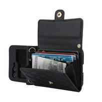 Crossbody Bag Fashion Leather Case For Samsung Galaxy Z Flip 7 FE 6 5 4 3 Flip7 Flip6 Flip5 5G Long Lanyard Wallet Card Cover For Samsung Z Flip7&Case & Strap balta