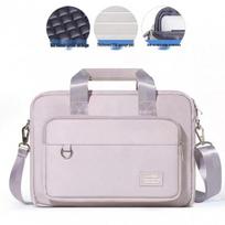 Moteriška nešiojamojo kompiuterio tašė ir vyriška portfelio tašė: Stilinga rankinė kelionėms su Lenovo žaidimų nešiojamaisiais kompiuteriais 16 inch (Includes Shoulder Strap) gray