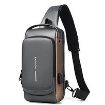 Men  Travel Sport Sling Bag Male Multifunction Anti-Theft Usb Charging Password Lock For Riding Motorcycle Chest Packs black