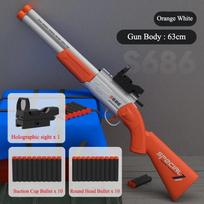 S686 Rankinis minkštų kulkų žaislinis pistoletas Saugus putplasčio blasteris Lauko CS šaudymo žaidimo modelis Žaislai suaugusiems Vaikams Gimtadienio dovanos rožinio aukso spalvos