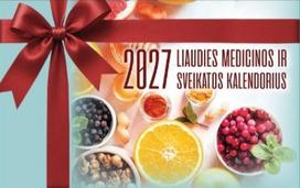 Plėšomas liaudies medicinos ir sveikatos kalendorius 2027 m., dėžutėje