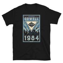 George Orwell 1984 Big Brother Printed T-shirt XXXXL gray