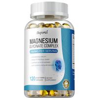 Buporai Magnesium Glycinate Complex Capsules 120 Count 1500mg — Muscle Support, Bone Health, Mineral Support 120*1