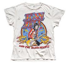 Vintage Joan jett and the blackhearts TShirt Short Sleeve S5XL SEG_026 Unisex T-Shirt XXXXL gray