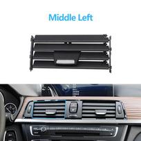 Car Front Middle Air Vent Outlet Grille AC Slide Clip Repair Kit For BMW 1 2 3 4 Series F20 F22 F30 F31 F32 F33 Middle Right gray