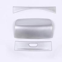 3Pcs/Set ABS Car Rear Armrest Water Cup Holder Cover Trim Fit For BMW 5 Series G30 2018 - Auto Interior