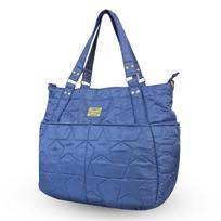 AtFirst Mama Multi-Bag, 2-Way Shoulder Tote Bag with Diaper Changing Mat, Large Capacity, Perfect for Pregnancy, Navy, AF7096 gray