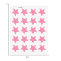 Waterproof Heart-Shaped Acne Cover Patch in Pink, Skin-Friendly Invisible Concealer white