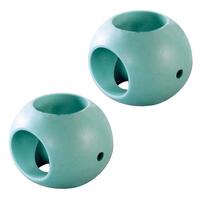 Magnetic Washing Ball Laundry Ball for Washing Machine and/or the Dishwash žalia