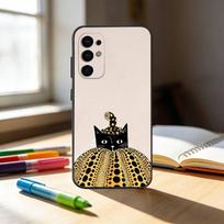 y-Yayoi Kusama Pumpkin Phone Case For Samsung S25,S24,S21,S22,S23,S30,Ultra,S20,Plus,Fe,Note,10,9,5G Black Cover Samsung S25ULTRA