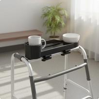 Assistive Device Tray Multifunctional Cup Holder Portable Mobility Aid