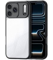Juodas / skaidrus dėklas Apple iPhone 17 Pro / 18 Pro telefonui "Dux Ducis Aimo"
