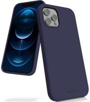 Dėklas Mercury Silicone Case Samsung A175 A17 4G/A176 A17 5G/A185 A18 4G/A186 A18 5G tamsiai mėlynas