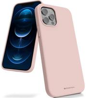 Dėklas Mercury Silicone Case Samsung A175 A17 4G/A176 A17 5G/A185 A18 4G/A186 A18 5G rožinio smėlio