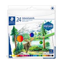 STAEDTLER 146 Kids' Art Oil-Based Colored Pencils, Set of 24 HB blue