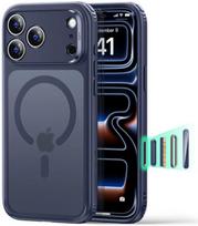 Matinis mėlynas dėklas Apple iPhone 17 Pro Max / 18 Pro Max telefonui "ESR Classic Hybrid Magsafe"