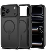 Matinis juodas dėklas Apple iPhone 17 Pro Max / 18 Pro Max telefonui "Tech-Protect Magmat Magsafe CC"