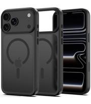 Matinis juodas dėklas Apple iPhone 17 Pro / 18 Pro telefonui "Tech-Protect Magmat Magsafe CC"