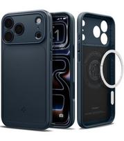 Mėlynas (Metal Slate) dėklas Apple iPhone 17 Pro Max / 18 Pro Max telefonui "Spigen Thin Fit Magsafe"
