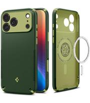 Žalias dėklas Apple iPhone 17 Pro Max / 18 Pro Max telefonui "Spigen Nano Pop Hybrid Magsafe"