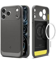 Pilkas dėklas Apple iPhone 17 Pro Max / 18 Pro Max telefonui "Spigen Rugged Armor Magsafe"