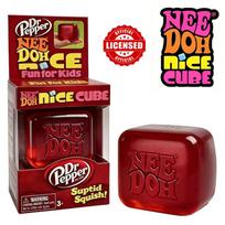 Dr Pepper x Nee Doh Malonus kubas Sensorinis žaislas-fidgetis Streso mažinimas Nerimo mažinimas