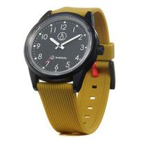 [Citizen] Q&Q SmileSolar Watch Solar Waterproof Women's Khaki Analog RP20J005 Yellow black