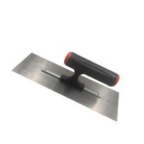 Drywall Trowel High Strength Carbon Steel Plaster Finishing Tool for Wall Smoothing DIY Wall Patching Renovation Work 1pc gray