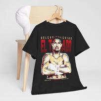 Osleys Iglesias El Tornado Cuban Boxer Boxing Southpaw Funny Gift Unisex T-Shirt XXL beige