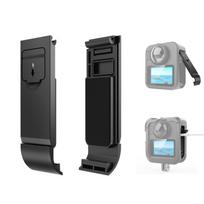 Black‑ABS‑Battery‑Side‑Interface‑Cover,Replacement‑Dust‑Proof Charging‑Port‑Lid For GoPro MAX2 360‑Panoramic‑Camera juoda