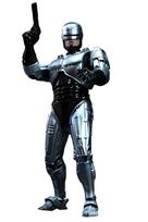 Movie Masterpiece DIECAST Robocop Scale Painted Action Figure 1/6 Die-cast black