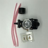 28 mm karbiuratorius motoroleriui, keturračiams, 2 taktų varikliams 80cc 100cc 125cc 250cc 350cc black