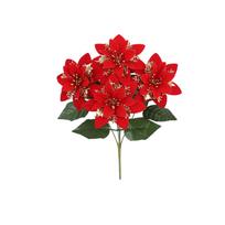 Dirbtinės gėlės, Namų dekoravimas, Lauko kiemo tvora, Bonsai, Netikros gėlės One Size sidabras
