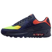 Nike Air Max 90 Gradient Unisex Sneakers Blue Lemon-Venom Blackened-Blue DM0029-700 42 black