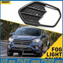 For 2017- Ford Escape Kuga Car Front Bumper Fog Light Cover Right Passenger gray