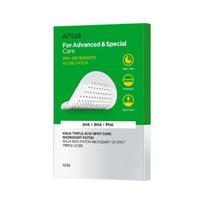 Anua - Triple Acid Spot Care Microdart Patch 12 patches green