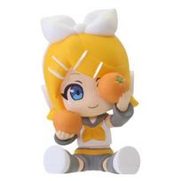 Anime Hatsune Miku Gashapon žaislai Slėpynių serija Animacinės figūrėlės Megurine Kagamine Rin Len modelis Ornamentinės lėlės Dovanos 4.5cm orange
