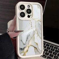 Marble Pattern Phone Case For iPhone 15 Pro Case for iPhone 11 12 13 14 Pro Max Mini XR XS 7 8 Plus SE2 Matte Shockproof Cover SE 2020 2022 gray