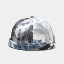 Vintage Docker Cap Brimless Hat Breathable Beanie Hats Cotton Adjustable Print Landlord Sailor Cap Men And Women 8 56-60cm wear white