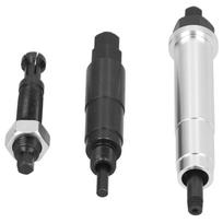 Broken Spark Plug Extractor Removal Tool Self Tapping Puller Pusher Kit 65700 Fit for Ford 3V Engine gray