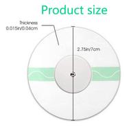 20 Pcs Waterproof Sensor Covers for FreeStyle Libre 3, Clear white