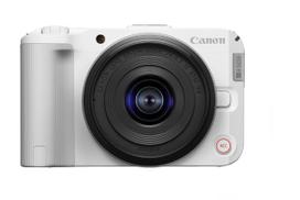 Canon skaitmeninis beveidrodinis fotoaparatas EOS R50V su objektyvo rinkiniu RF-S14-30mm F4-6.3 IS STM PZ, baltas balta