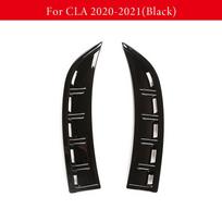 Automobilio priekinio buferio šoninė oro anga Automobilio skirstytuvas Sparno spoileris Canard Skirta Mercedes CLA GLE W167 W118 -Išorinis For GLE 2020-2021mdN black