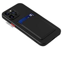 Suitable for Iphone16Promax Phone Case, Frosted Silicone, Apple 15 Protective Case, Card 13, Simple 14 iPhoneSE 2020 gray