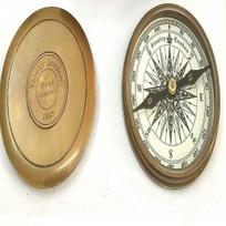 Brown Finish Brass Compass Maritime Stanley London 1885 Compass Gift Item.Brown Compass