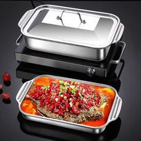 18x11 Inch Stainless Steel Lasagna Pan with Flanged Lid and Dual Handles for Even Heat Distribution up to 500F China Mainland black