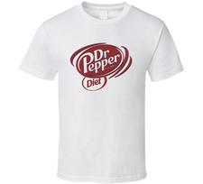 Diet Dr Pepper Est 1885 Logo T-shirt M brown
