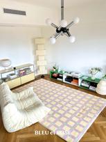 Modernaus geometrinio stiliaus svetainės kilimai Dopamino šachmatų lentos dekoracija Purus minkštas miegamojo kilimas Svetainės plaunamas grindų kilimėlis 160cm x 230cm gray